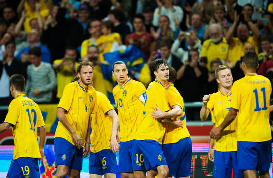 Jubel i Sverige