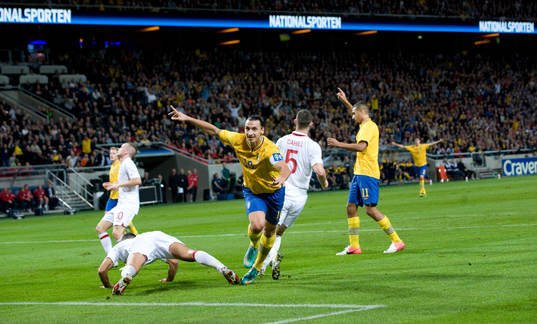 1-0, premiärmålet, Zlatan Ibrahimovic, Sverige