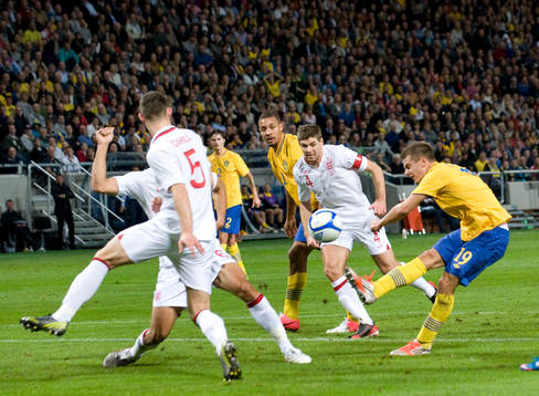 Alexander Kacaniklic, Sverige och Steven Gerrard, England