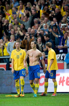 4-2, Zlatan Ibrahimovic och här hade Pontus Jansson hunnit