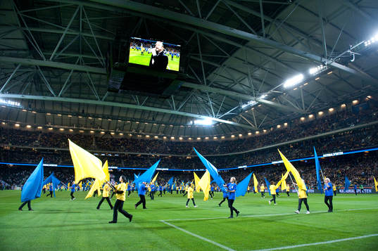 Invigning av Friends arena