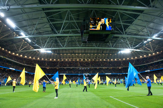 Invigning av Friends arena