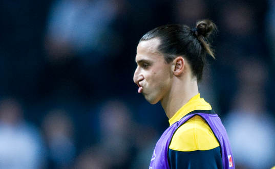Zlatan Ibrahimovic, Sverige, gör anktruten
