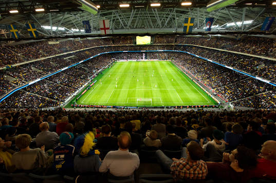överblick på Friends Arena