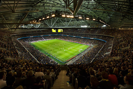 överblick på Friends Arena