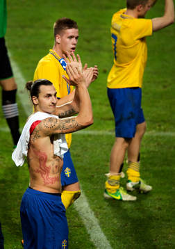 Fotboll, träningslandskamp, Sverige - England