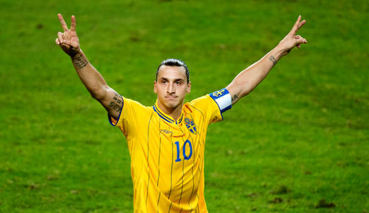 Zlatan Ibrahimovic, Sverige jubel
