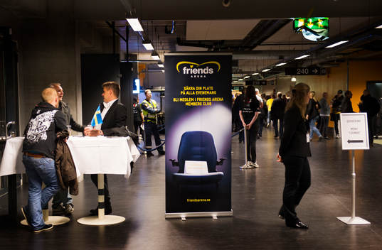 Friends arena members club