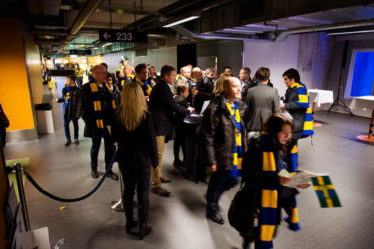 Dörrarna slås upp för första gången på Friends Arena