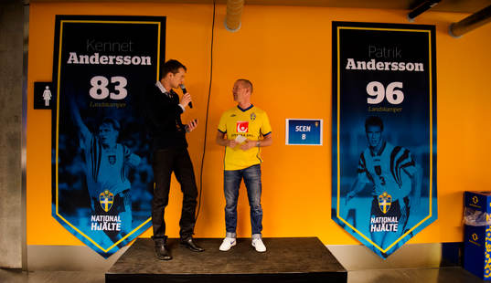 Nationalarenans hospitality klubb 94, Kennet Andersson,