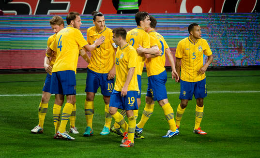 Rasmus Elm, Andreas Granqvist, Zlatan Ibrahimovic,