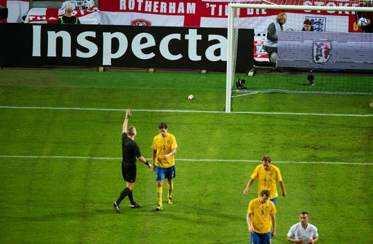 Fotboll, träningslandskamp, Sverige - England