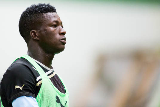 Benjamin Fadi, 17år, Ghana, provspelar för Malmö FF