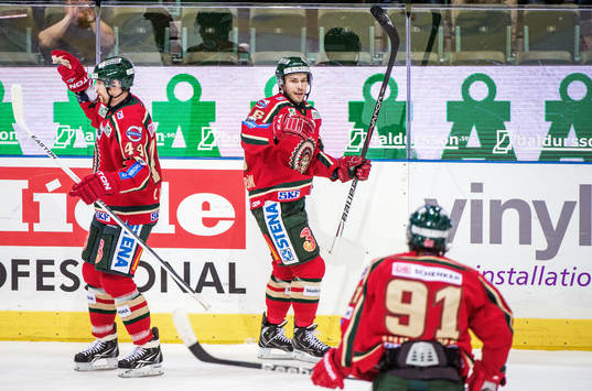 Fabian Brunnström, Frölunda, jublar