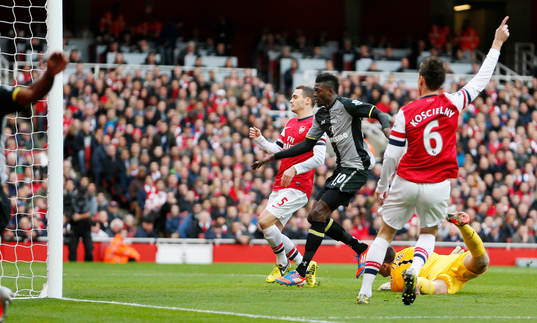 Football - Arsenal v Tottenham Hotspur - Barclays Premier