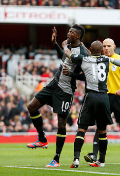 Football - Arsenal v Tottenham Hotspur - Barclays Premier