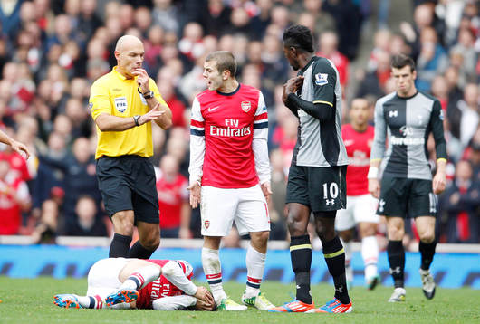 Football - Arsenal v Tottenham Hotspur - Barclays Premier