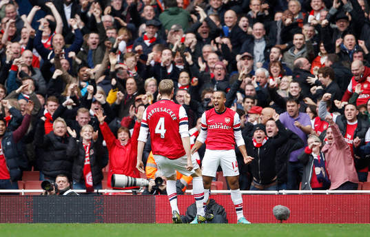 Football - Arsenal v Tottenham Hotspur - Barclays Premier