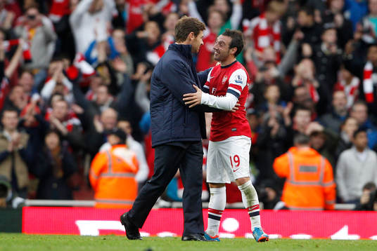 Football - Arsenal v Tottenham Hotspur - Barclays Premier