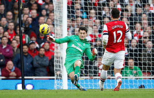 Football - Arsenal v Tottenham Hotspur - Barclays Premier