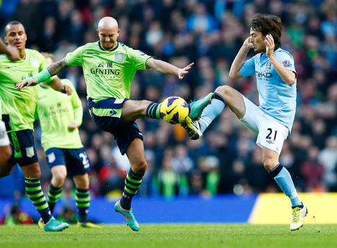 Football - Manchester City v Aston Villa - Barclays Premier