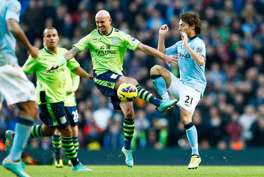 Football - Manchester City v Aston Villa - Barclays Premier