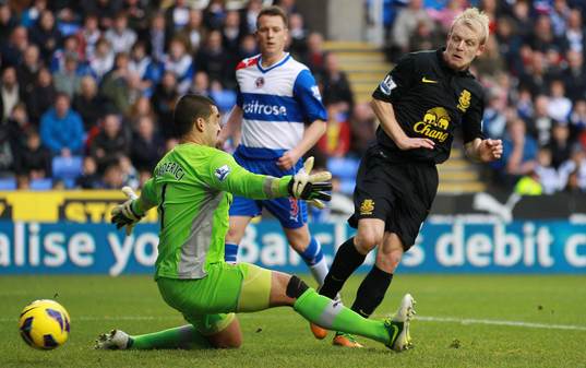 Football - Reading v Everton - Barclays Premier League  -
