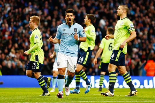 Football - Manchester City v Aston Villa - Barclays Premier