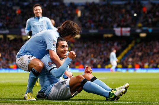 Football - Manchester City v Aston Villa - Barclays Premier