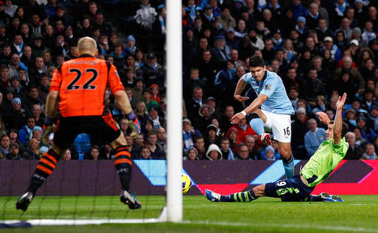 Football - Manchester City v Aston Villa - Barclays Premier