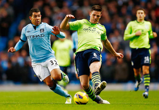 Football - Manchester City v Aston Villa - Barclays Premier