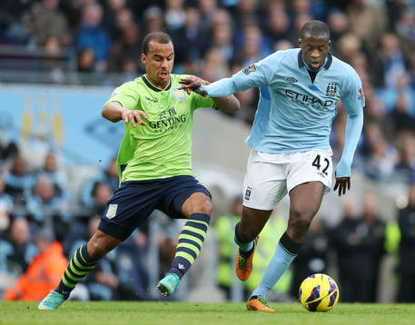 Football - Manchester City v Aston Villa - Barclays Premier