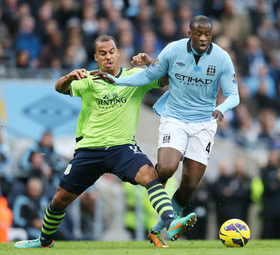 Football - Manchester City v Aston Villa - Barclays Premier