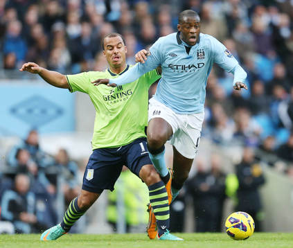 Football - Manchester City v Aston Villa - Barclays Premier