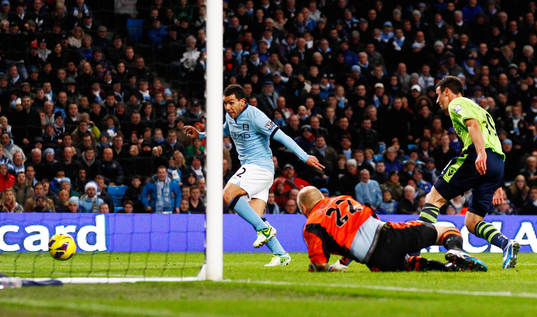 Football - Manchester City v Aston Villa - Barclays Premier