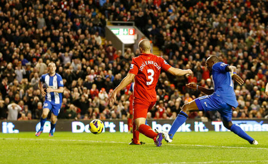 Football - Liverpool v Wigan Athletic - Barclays Premier