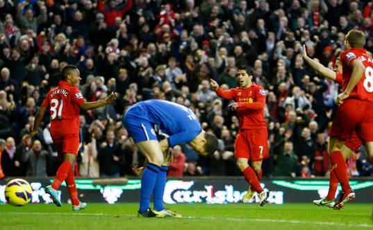 Football - Liverpool v Wigan Athletic - Barclays Premier