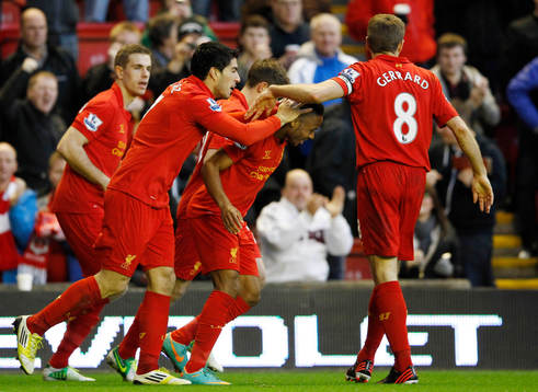 Football - Liverpool v Wigan Athletic - Barclays Premier
