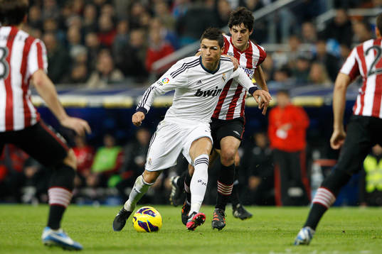 Fotboll, La Liga (Spansk Liga), Real Madrid v Athletic