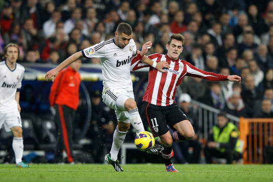 Fotboll, La Liga (Spansk Liga), Real Madrid v Athletic