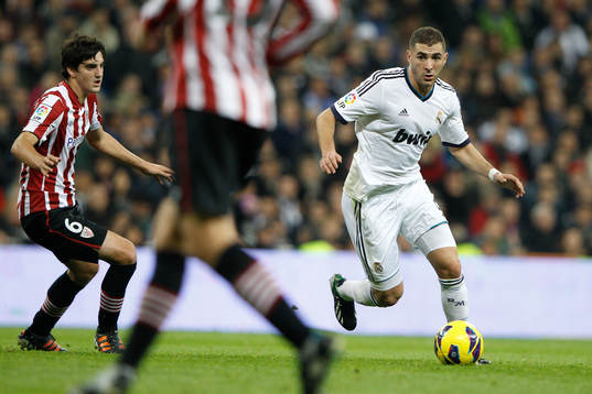 Fotboll, La Liga (Spansk Liga), Real Madrid v Athletic