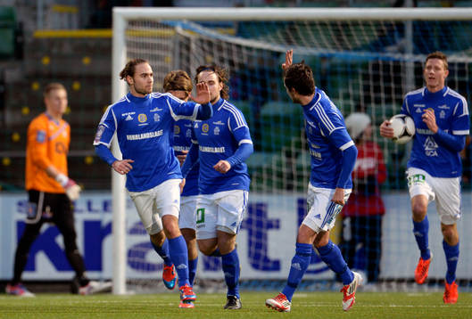 Simon Helg, Sundsvall jublar effter 1-0