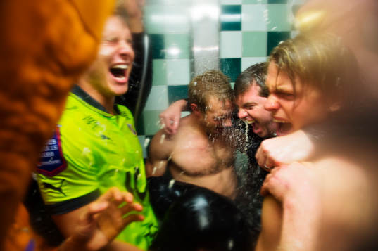 Halmstad är tillbaka i Allsvenskan. Halmstads spelare