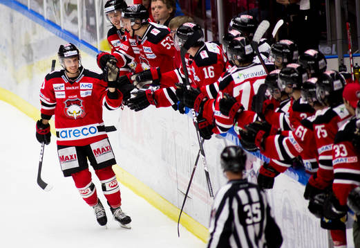 Mattias Persson, Malmö Redhawks, jublar