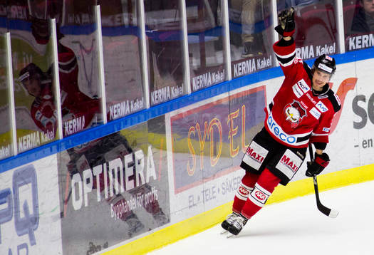 Mattias Persson, Malmö Redhawks, jublar