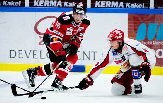 Magnus Häggström, Malmö Redhawks, Victor Aronsson,