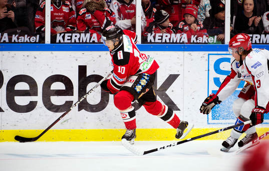 Robin Alvarez, Malmö Redhawks, spelade bara ett byte och