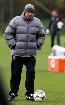 Football - Manchester United Training  - Manchester United
