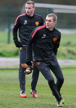 Football - Manchester United Training  - Manchester United
