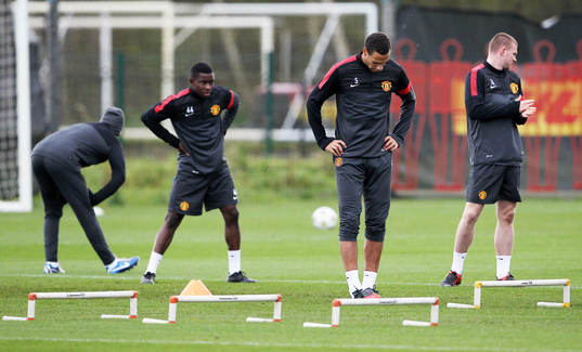 Football - Manchester United Training  - Manchester United
